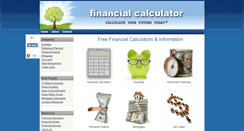 Desktop Screenshot of financialcalculator.org